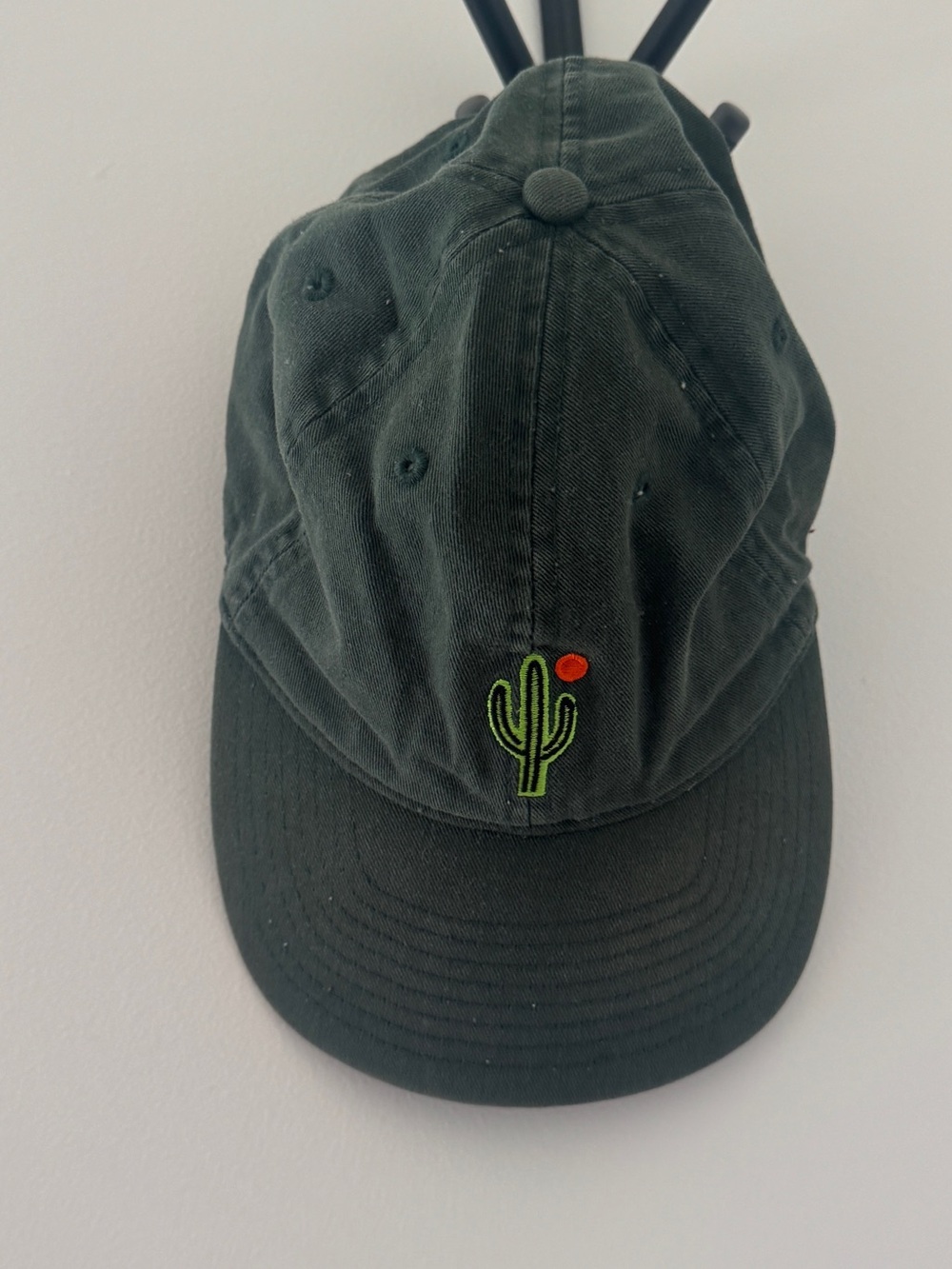Serengetee Get Lost Cactus Embroidered Cap Green Discontinued